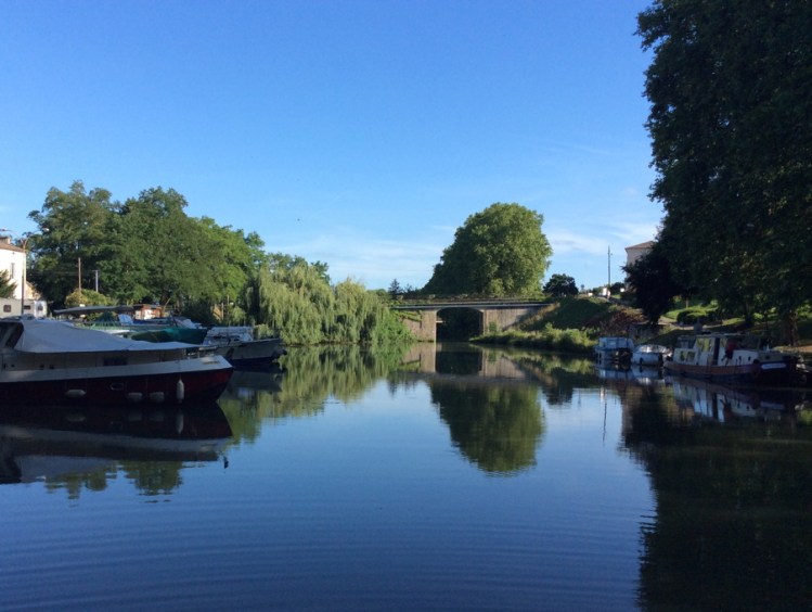 Damazan evening on return trip