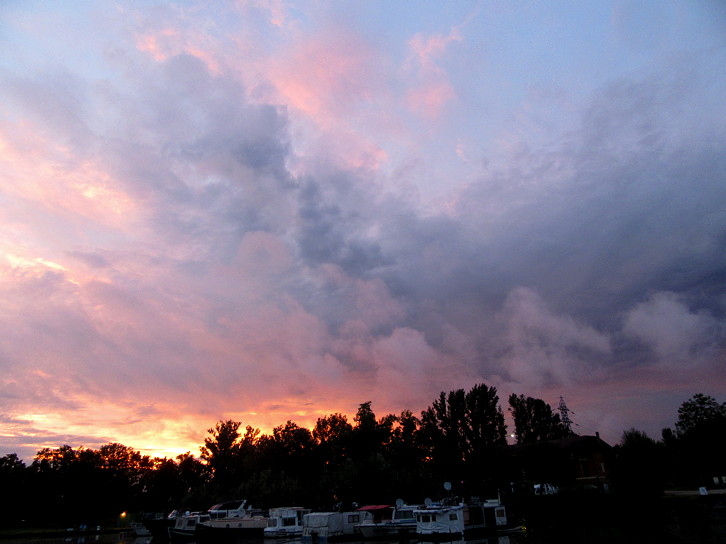 Montauban storm clouds